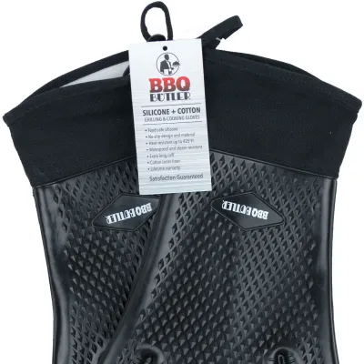 Cloth Lined Silicone Gloves