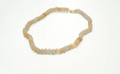 Clearwater Beaded Necklace - Peach