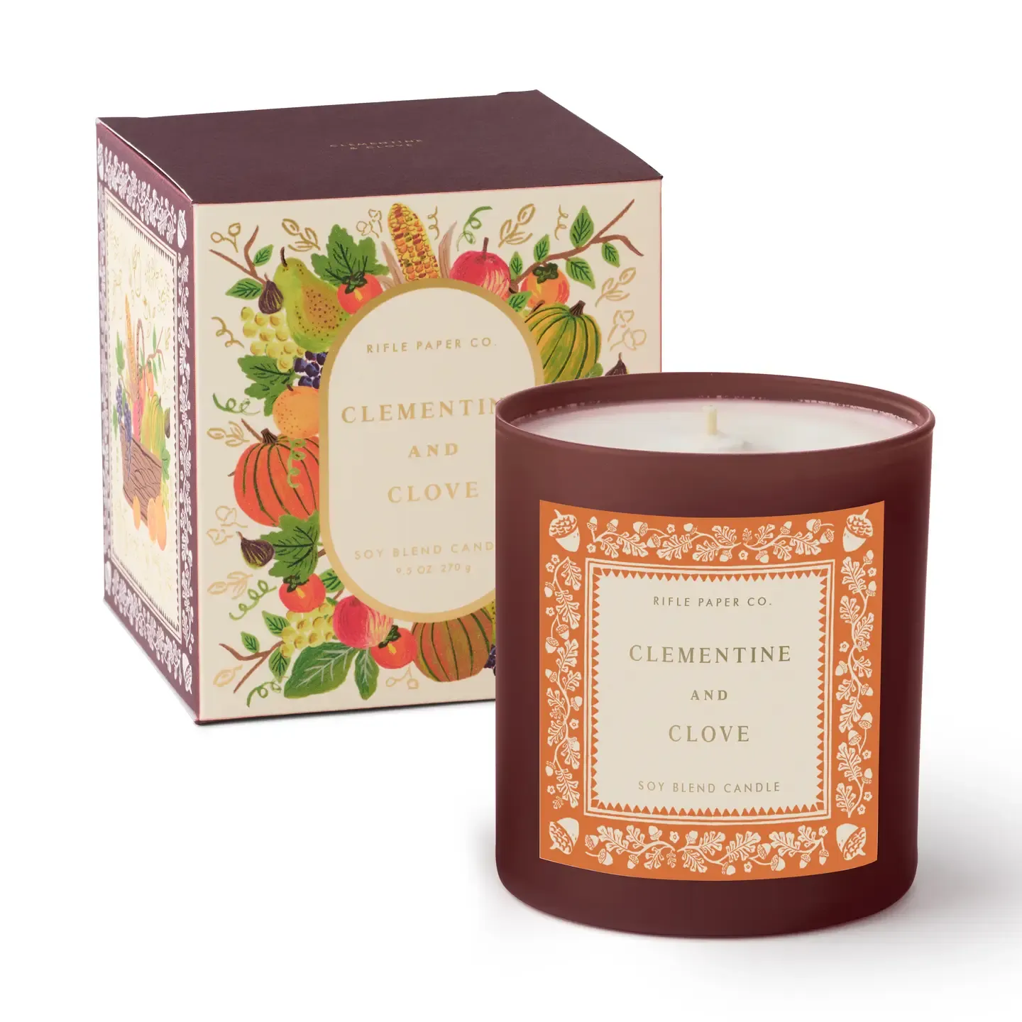 Clementine &amp; Clove Candle