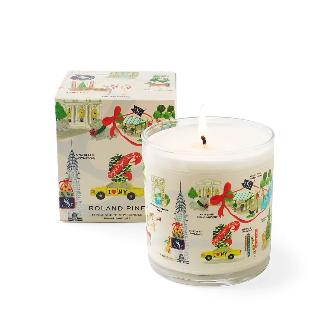 Holiday in New York - Roland Pine Soy Candle