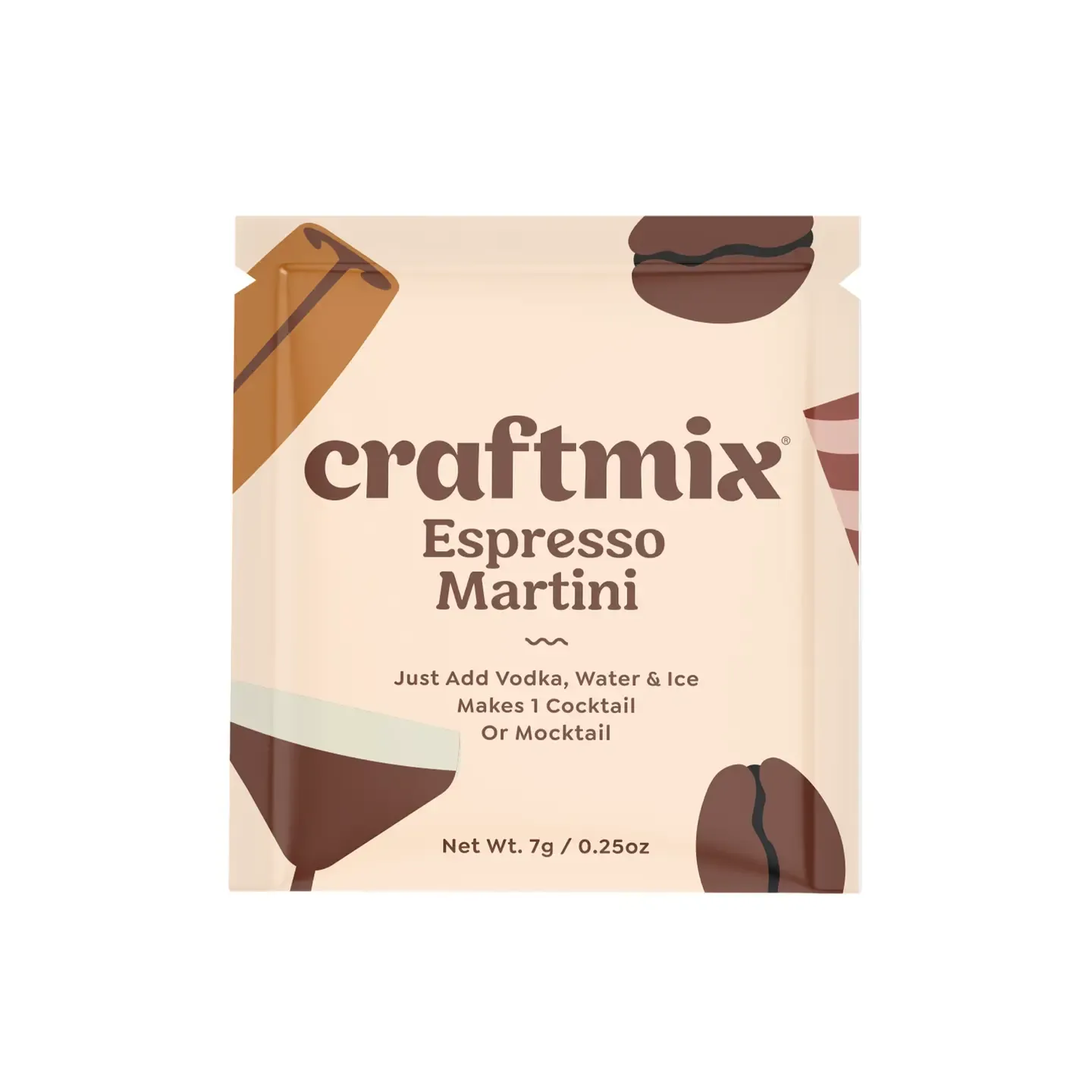 Espresso Martini Cocktail Mixer Single Packet