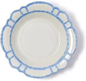 French Blue Bamboo Touch Bowl