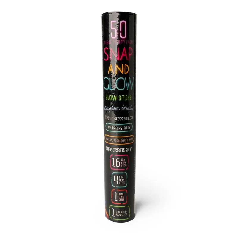 Glow Sticks - 50 Pack
