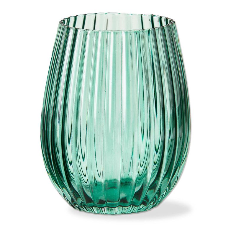 Gramercy Fluted Stemless Wine Glass