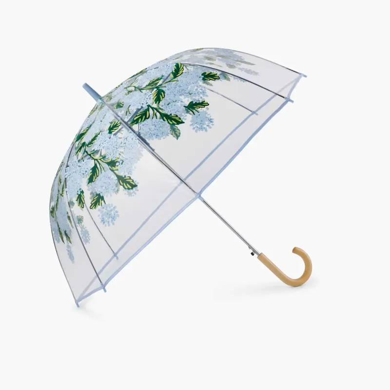 Hydrangea Clear Umbrella