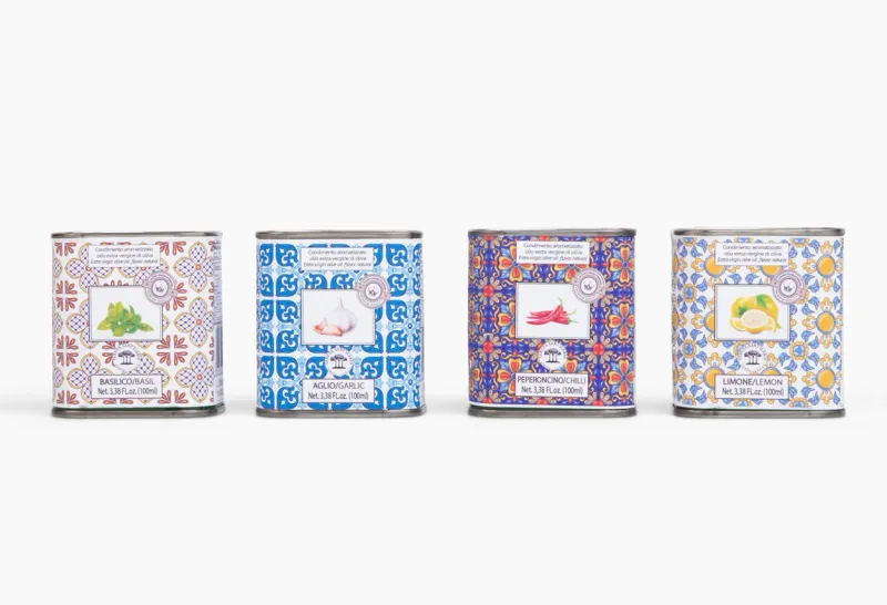 Italian Infused Extra Virgin Olive Oil in Tin (100ml) -