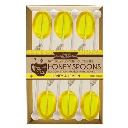 Lemon Honey Spoons - 6 Pack