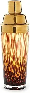 Tortoise Print Cocktail Shaker