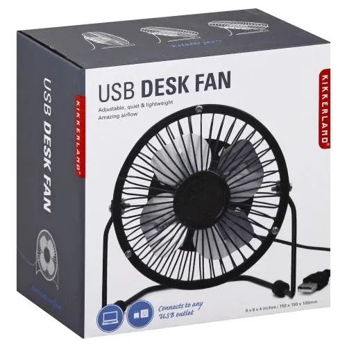 USB Metal Desk Fan