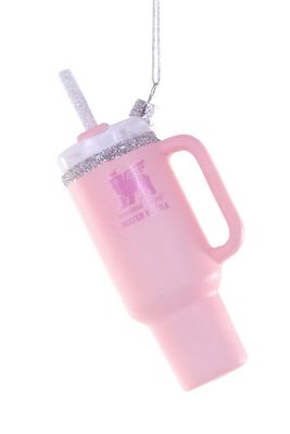 Beverage Tumbler Ornament - Pink