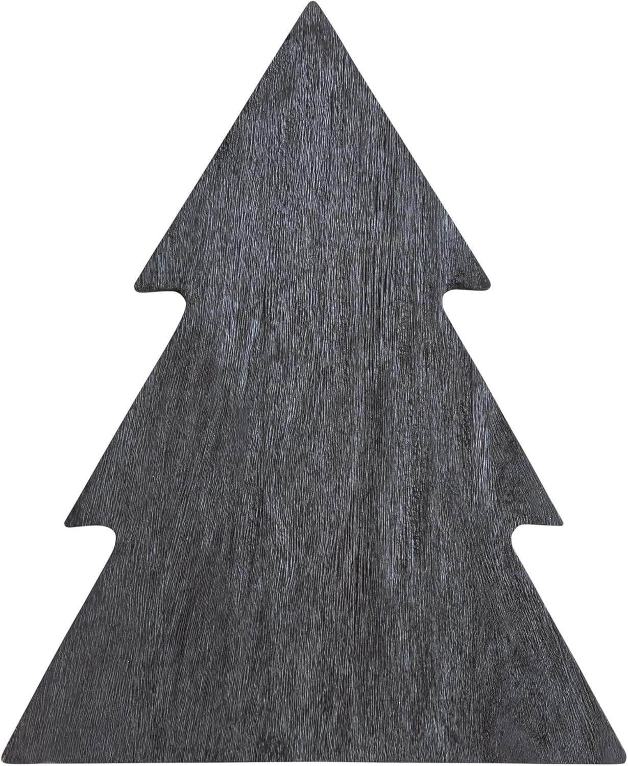 Black Mango Wood Tree Cheese Board