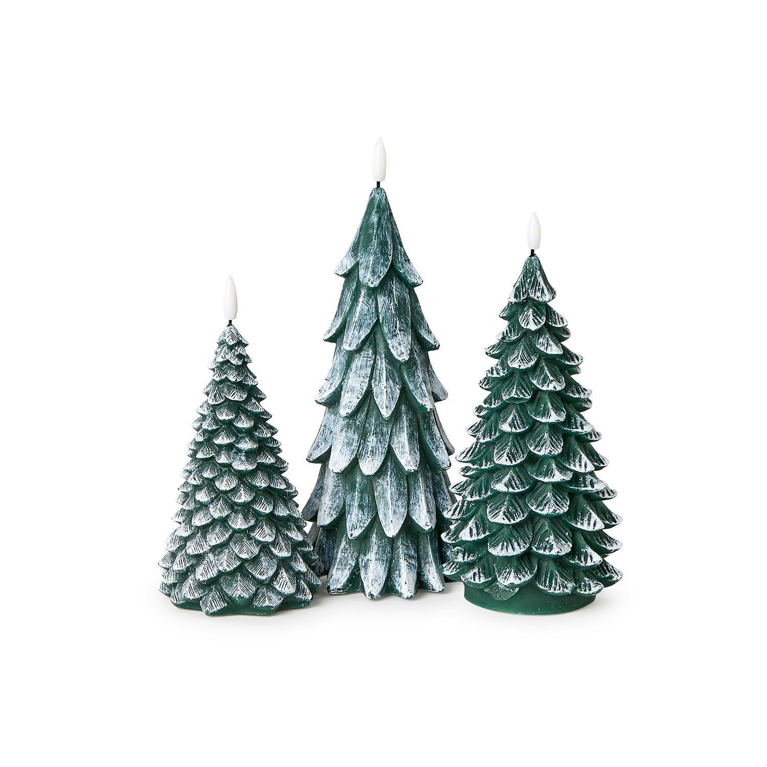 Flameless Flickering Wax Tree Candle