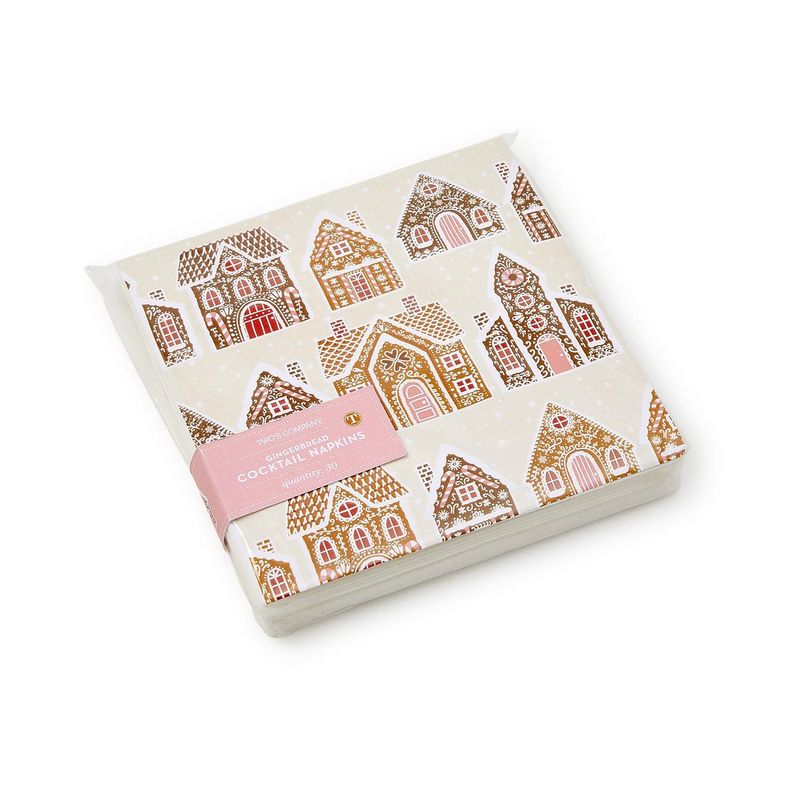Gingerbread House Cocktail Napkins