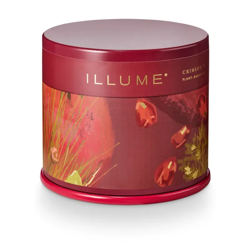 Crimson Woods Vanity Tin