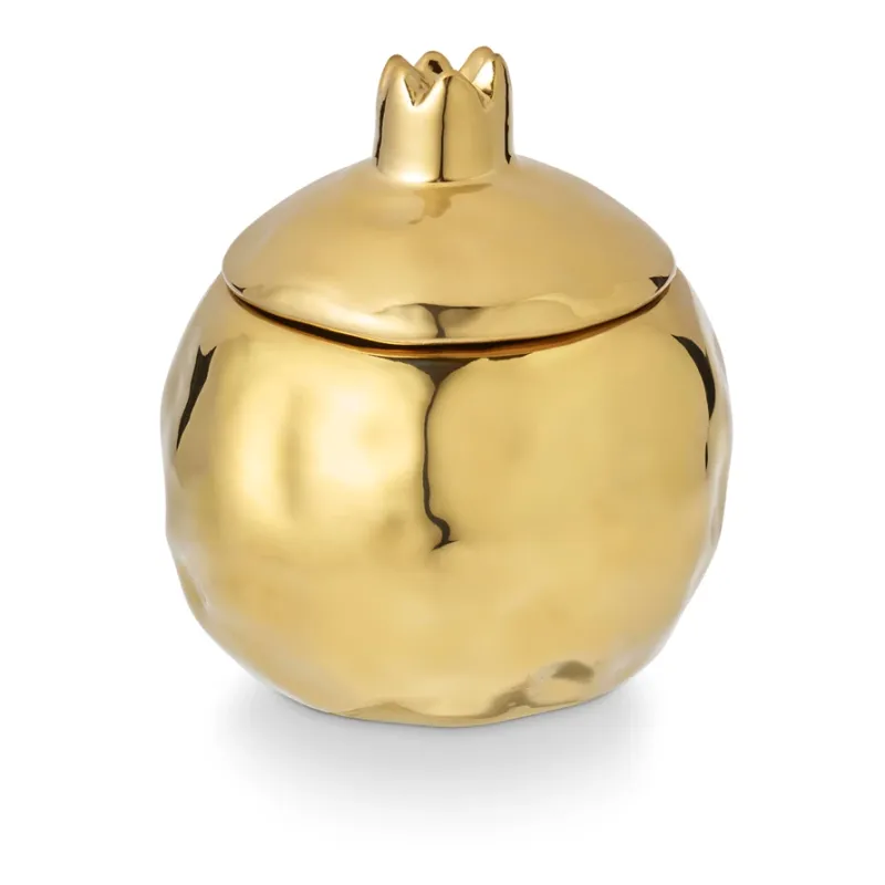 Pomme Rouge Bubble Glass Candle