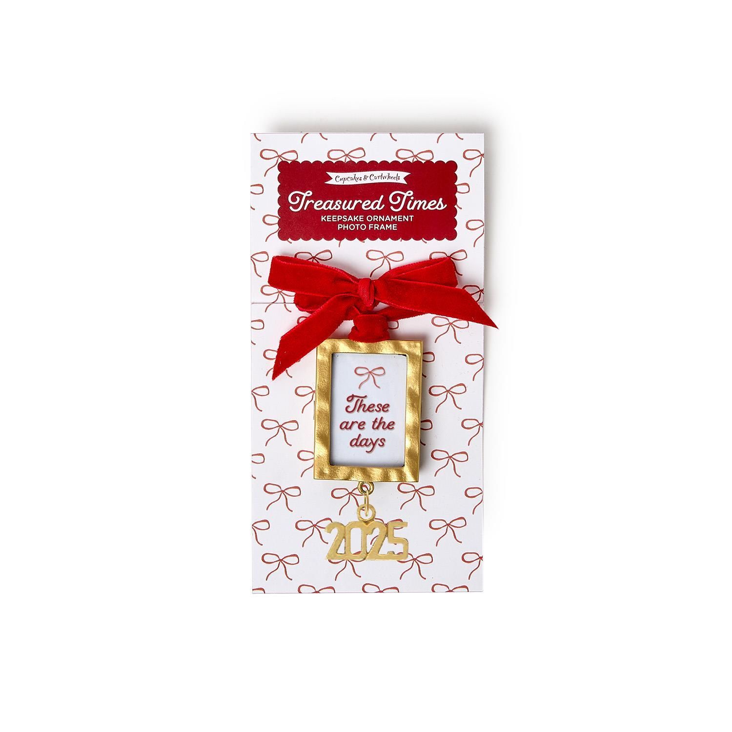2025 First Keepsake Ornament Photo Frame