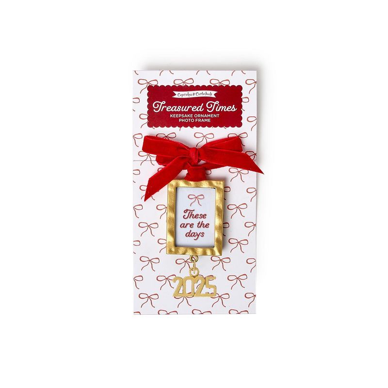 2025 First Keepsake Ornament Photo Frame