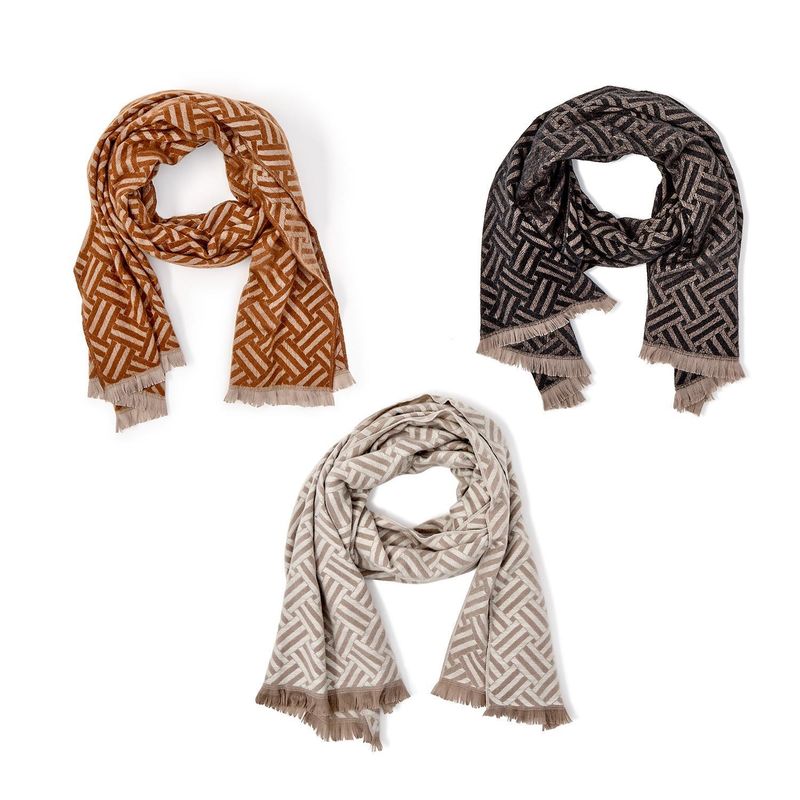 Prestigious Woven Double Sided Scarf