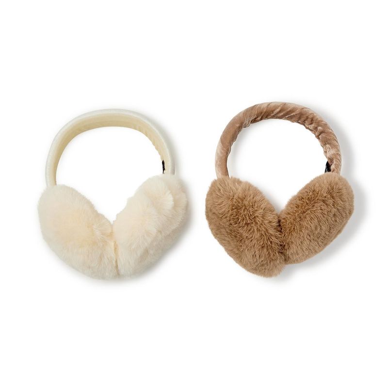 Toasty Topper Plush Faux Fur Ear Muff