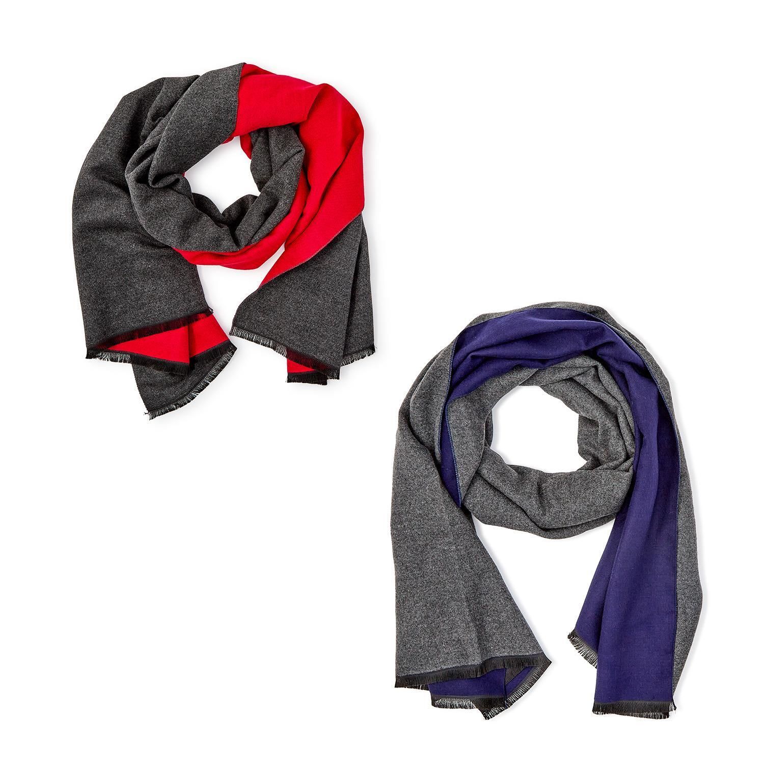 Flip Side Cashmere Blend Scarf
