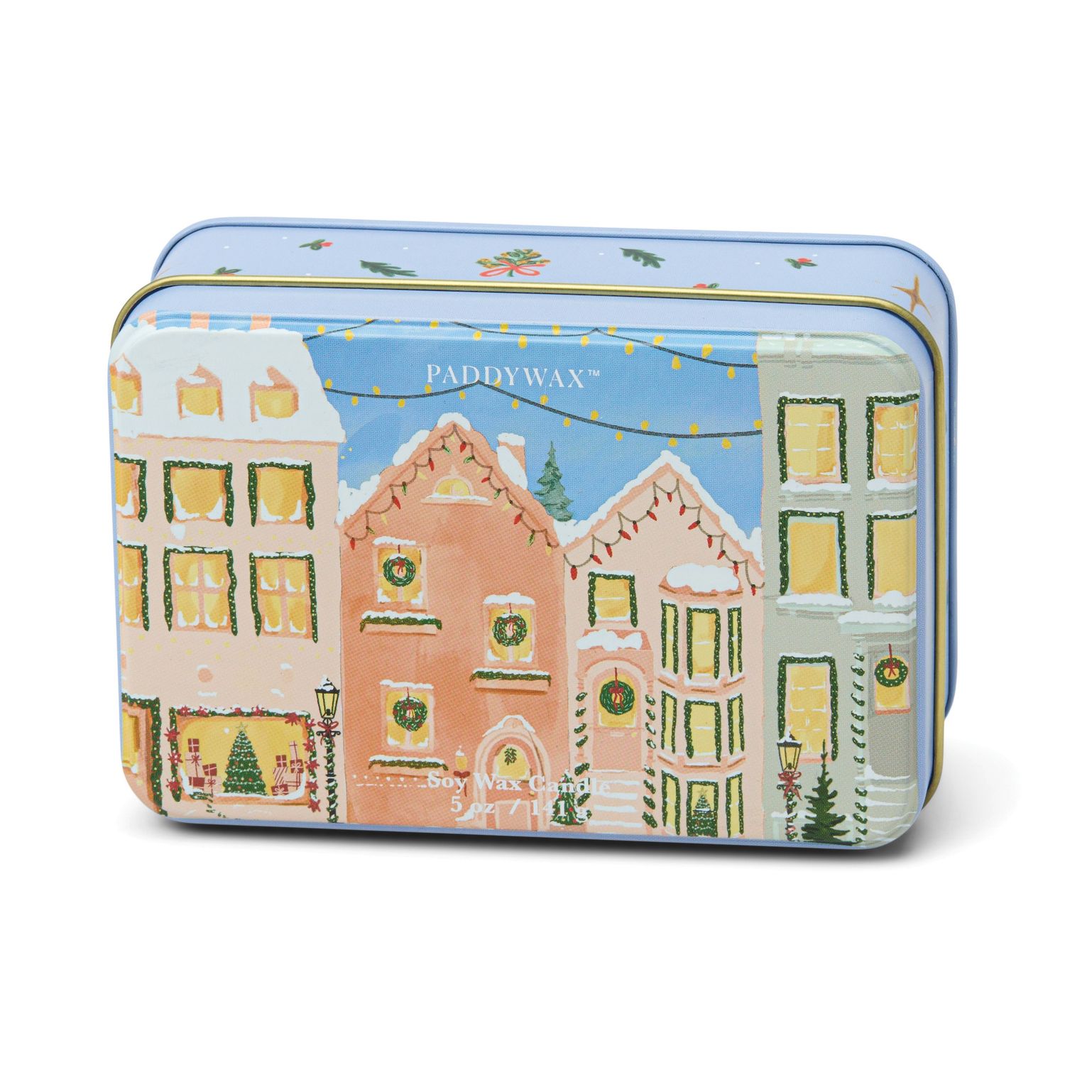 Holiday Tin 5 oz - Gingerbread &amp; Vanilla