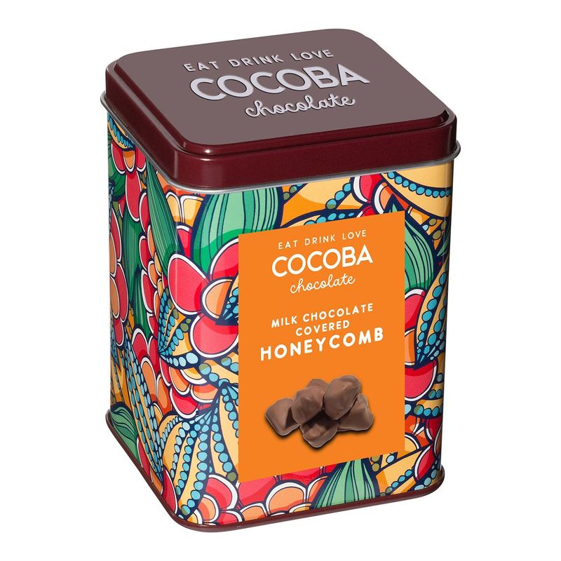 Milk Chocolate Covered Honeycomb Gift Tin