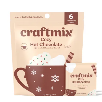 Cozy Hot Chocolate &amp; Cocktail Mixer - 12 Servings