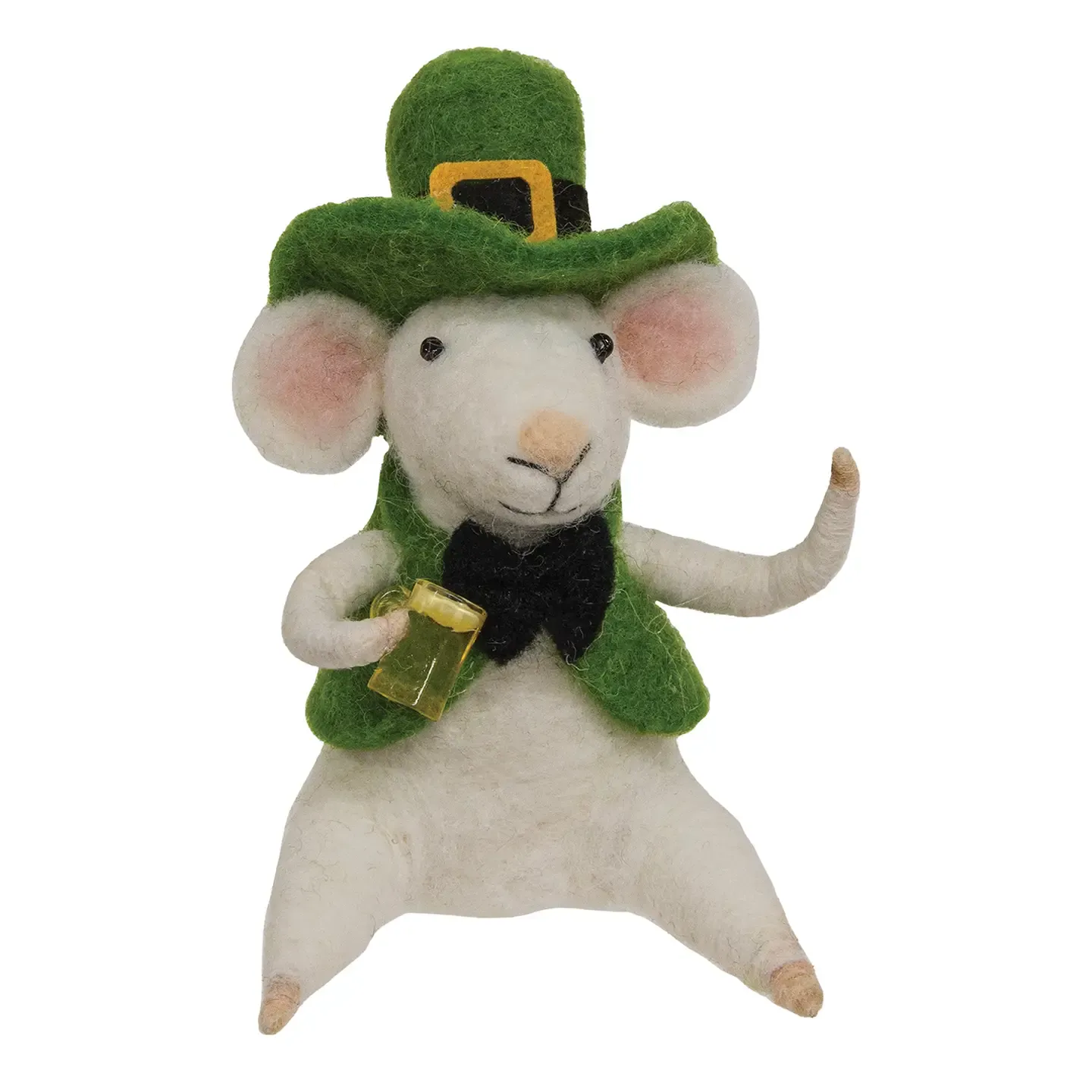 St. Patricks Day Mouse with Beer Mug