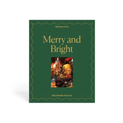 Merry &amp; Bright (1000 Piece Puzzle)