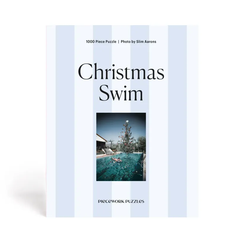 Christmas Swim Puzzle - Slim Aarons Collab