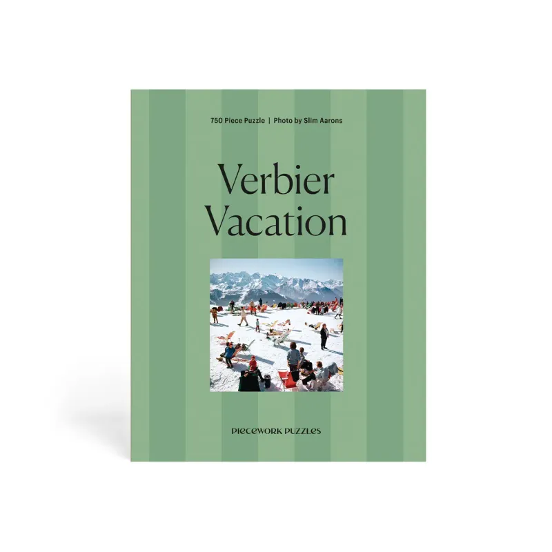 Slim Aarons Verbier Vacation (750 Piece Puzzle)