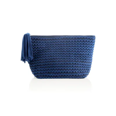 Mavis Navy Zip Pouch