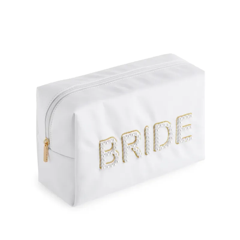 Pearl Bride Large Zip Pouch