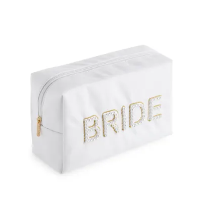 Pearl Bride Large Zip Pouch