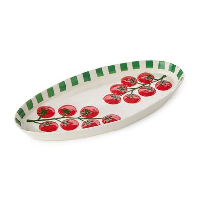 Tomato Oval Platter