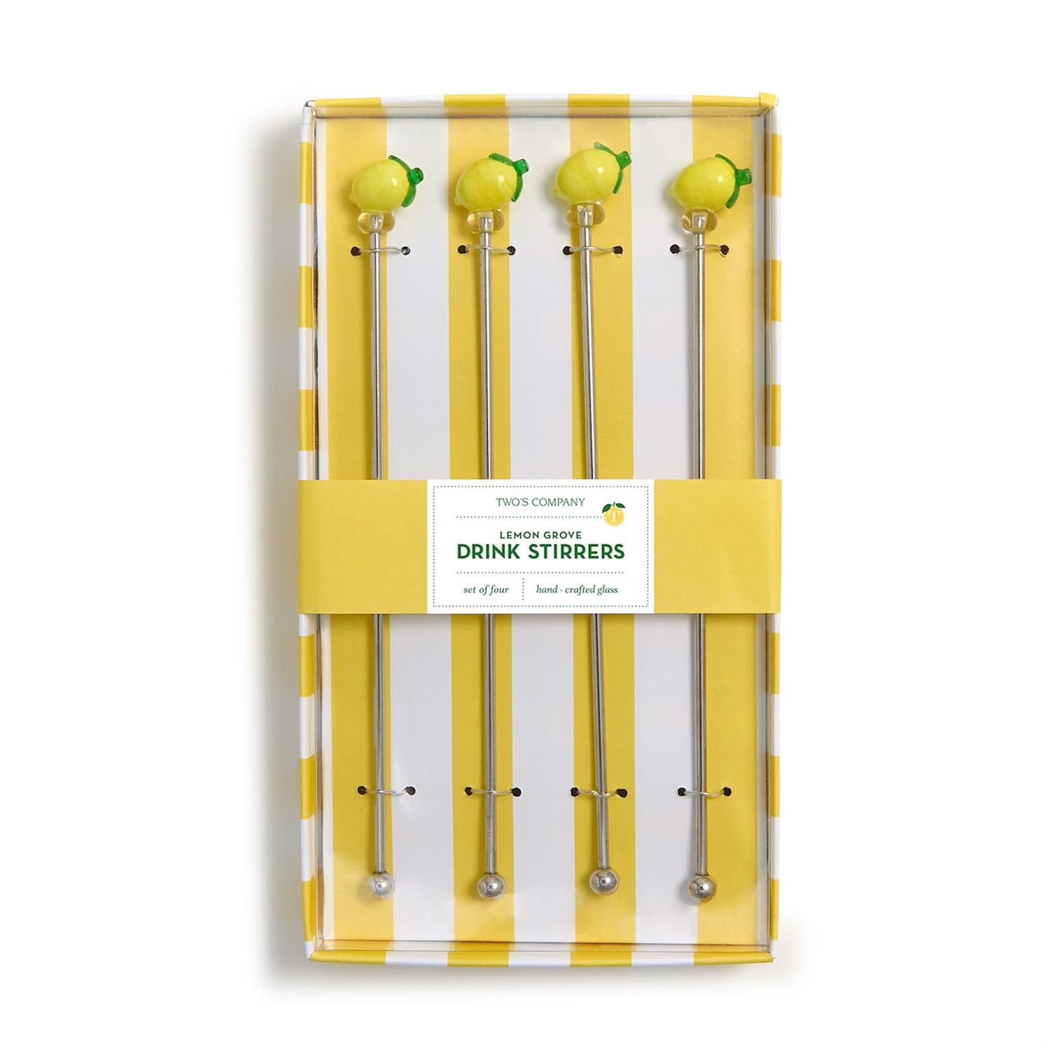 Lemon Stirrers (Set of 4)