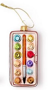 Paint Palette Ornament
