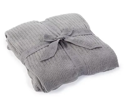 CozyChic Lite Ribbed Throw Pewter