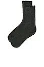 CozyChic Blanket Stitch Socks