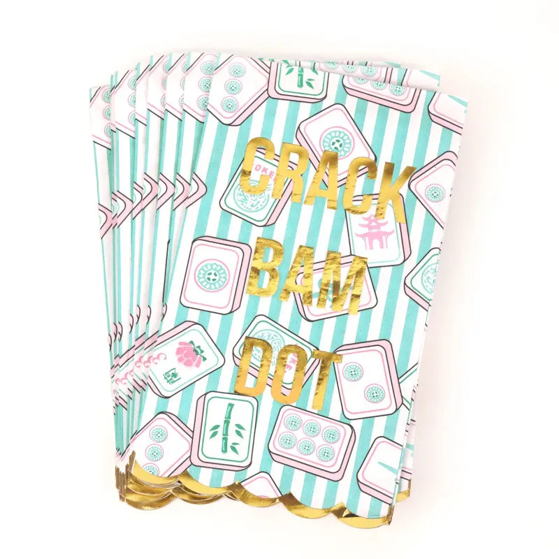 Mahjong Stripe Paper Beverage -