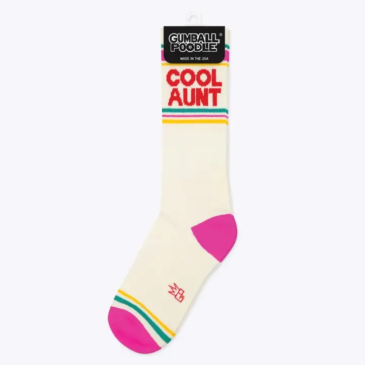 Cool Aunt Gym Crew Socks