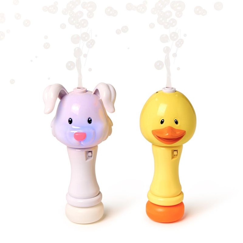 Duck LED Illuminating Bubble Wand Blower