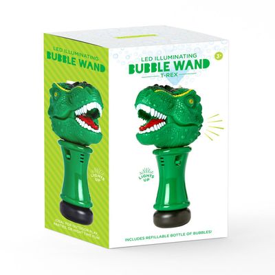 T-Rex LED Illuminating Bubble Wand Blower