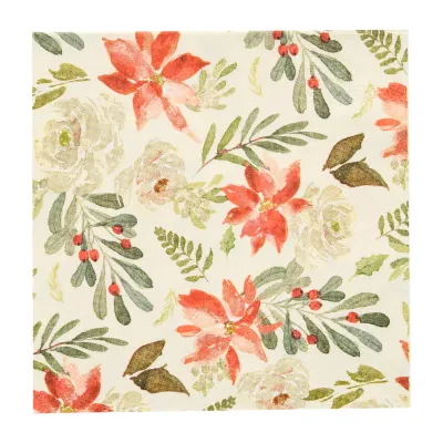 Winter Blossom Cocktail Napkins