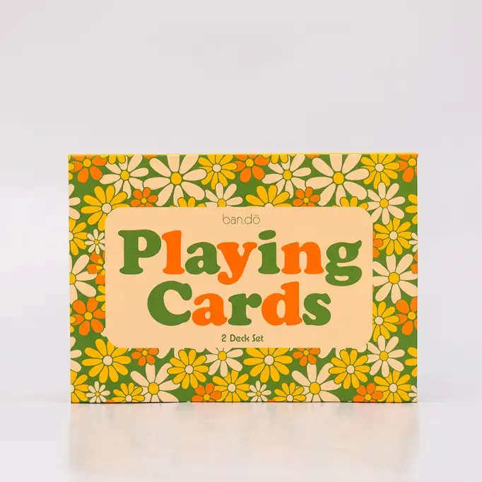Floral Game Night! Double Deck Playing Cards