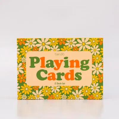 Floral Game Night! Double Deck Playing Cards