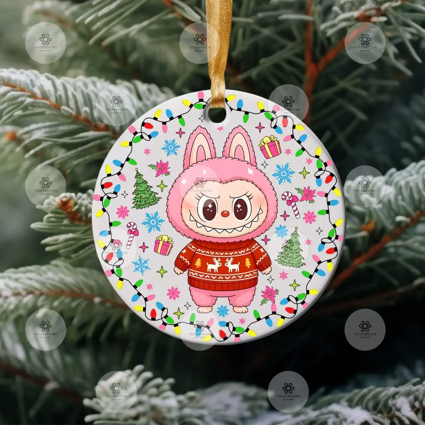 Labubu Xmas Tree Ornament