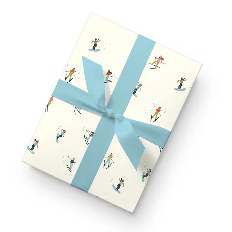 Skier Gift Wrap (Rolls)