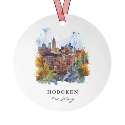 Ceramic Hoboken Ornament