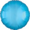 Mylar Balloon - Mylar Circles Caribbean Blue 18&quot;
